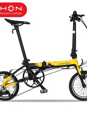 dahon大行折叠自行车通勤款K3迷你14寸超轻小轮都市男女式单车K3