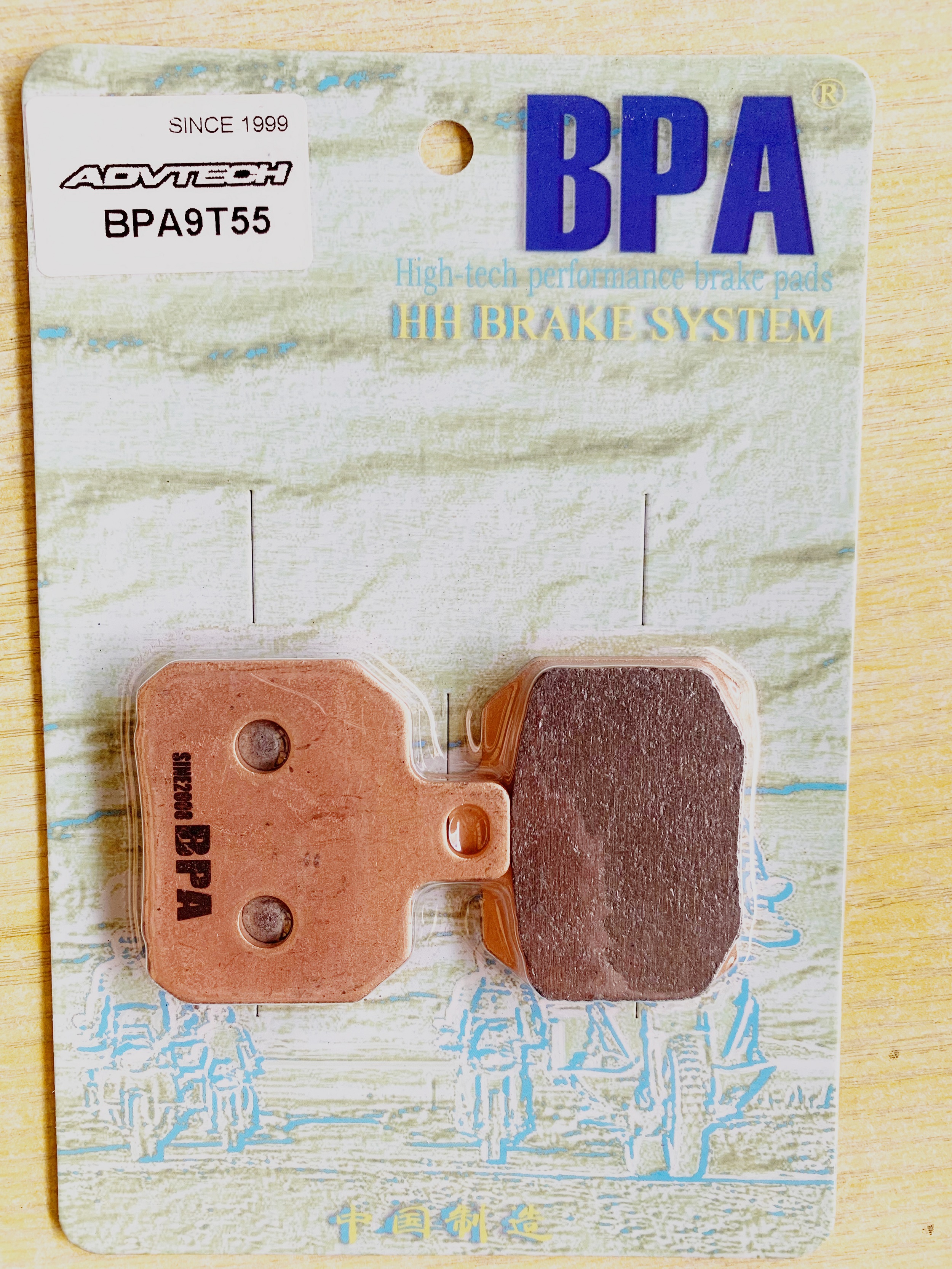 BPA刹车片 摩托莫里尼 x-cape650 铜烧结金属前后刹车片/皮