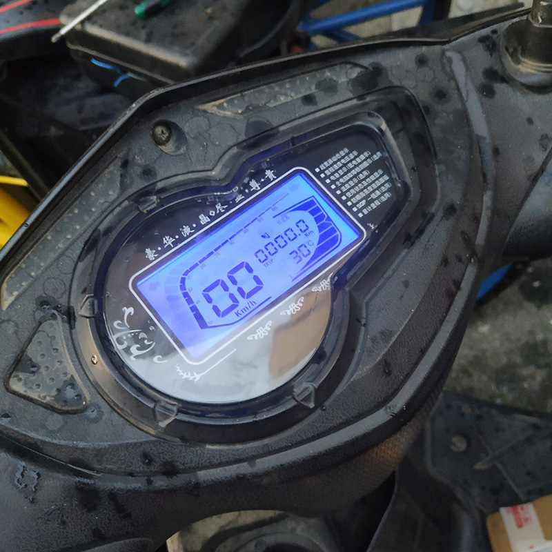 踏板车码表上盖 力鹰透明仪表壳电动车仪表Q罩咪表摩托外壳配件