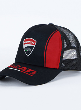 杜卡迪帽子运动棒球帽户外机车摩托车遮阳帽F1赛车迷俱乐部活动帽