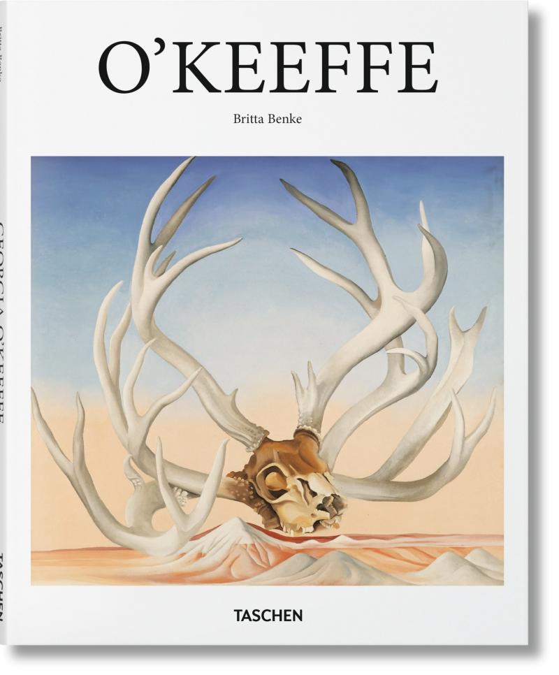 现货 O'Keeffe 欧姬芙 绘画艺术作品集 被誉为美国毕加索的女性艺术家 花卉特写绘画艺术  TASCHEN英文原版