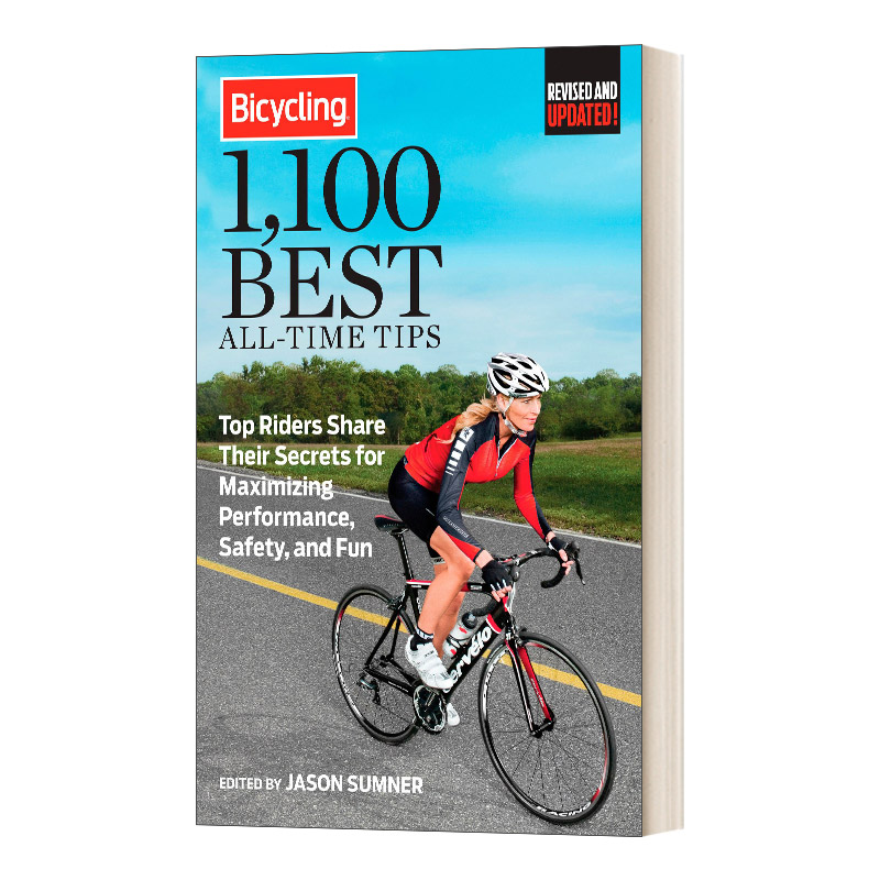 英文原版 Bicycling 1,100 Best All-Time Tips 1100个骑自行车技巧 英文版 进口英语原版书籍
