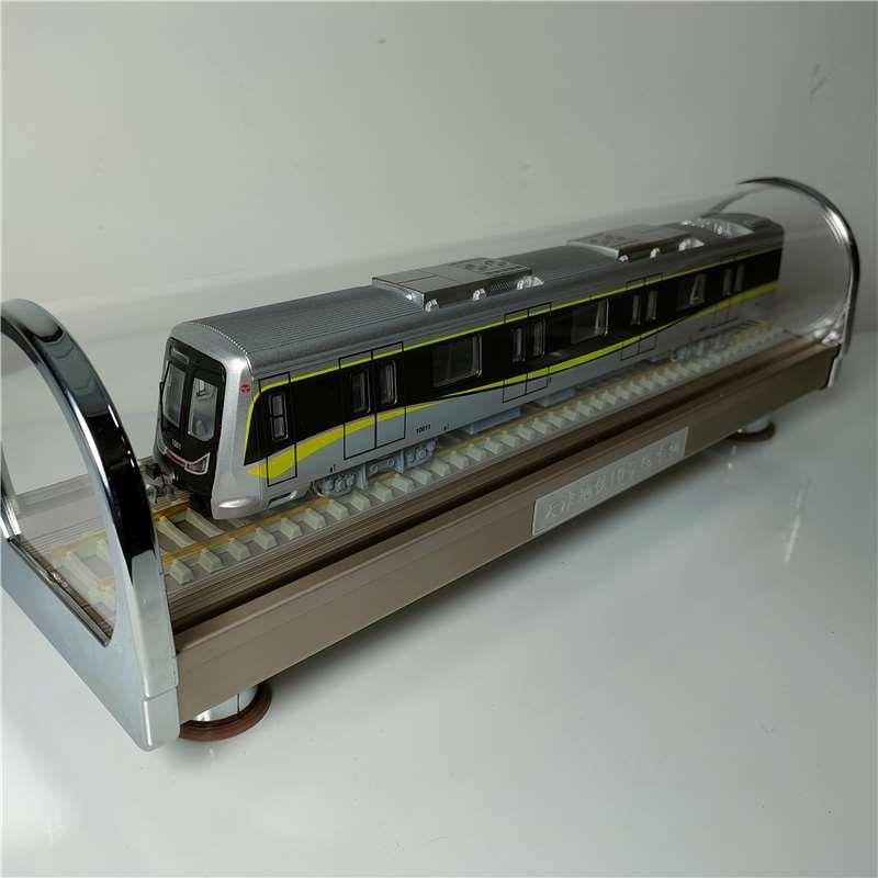 高档北京天津上海深圳地铁仿真模型1234567890线静态合金模型玩具