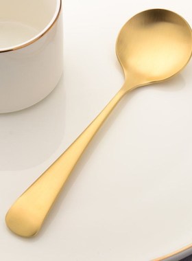 铜勺子纯铜家用仙女吃饭好看的韩式拌饭大特大网红吃播螺蛳粉汤勺