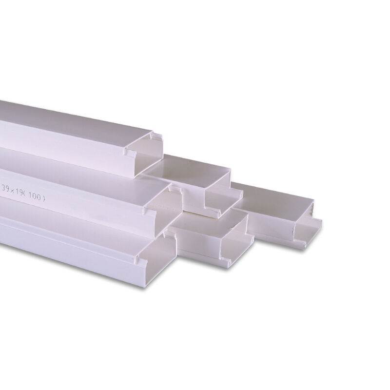 美棠PVC线槽阻燃电线槽塑料走线槽板企业定制白色100米价格20