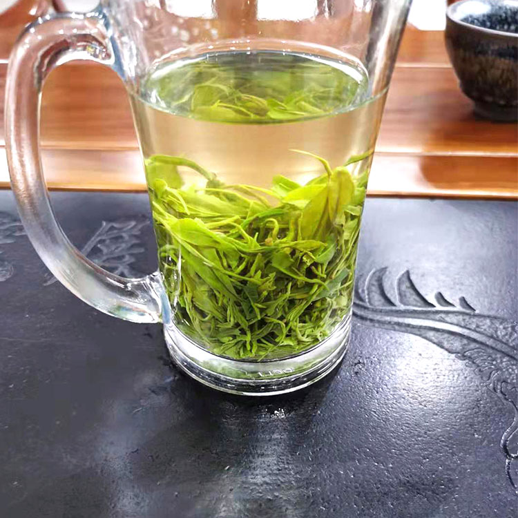 【一斤量】2024年新茶安徽池州特产茶叶炒青绿茶高山野生茶浓香型