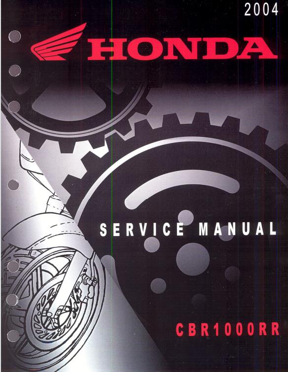 2004honda cbr1000rr本田维修手册说明书全车部件扭矩 线路图资料