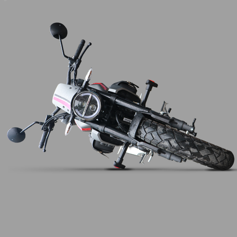 适用于摩托车2021款新本190TR保险杠 一字杠防摔杠保护杠改装配件
