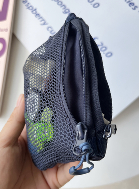 韩版双层拉链身份证卡包新款便携口红零钱杂物包女大容量耳机小包