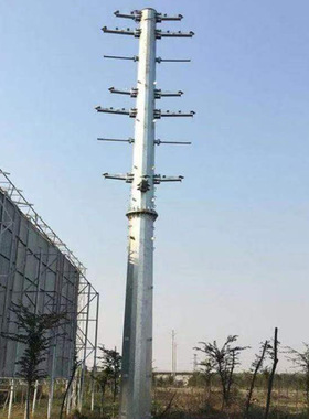 输电钢杆新能源双回路镀锌电力杆塔高压电线输电钢结构塔厂家定制