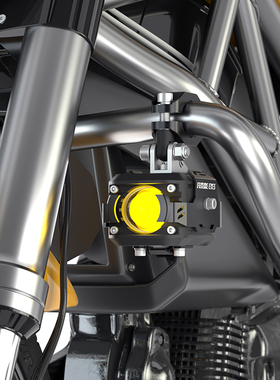 未来之眼F150摩托车led射灯电动车辅路远近光切线辅助灯爆闪透镜