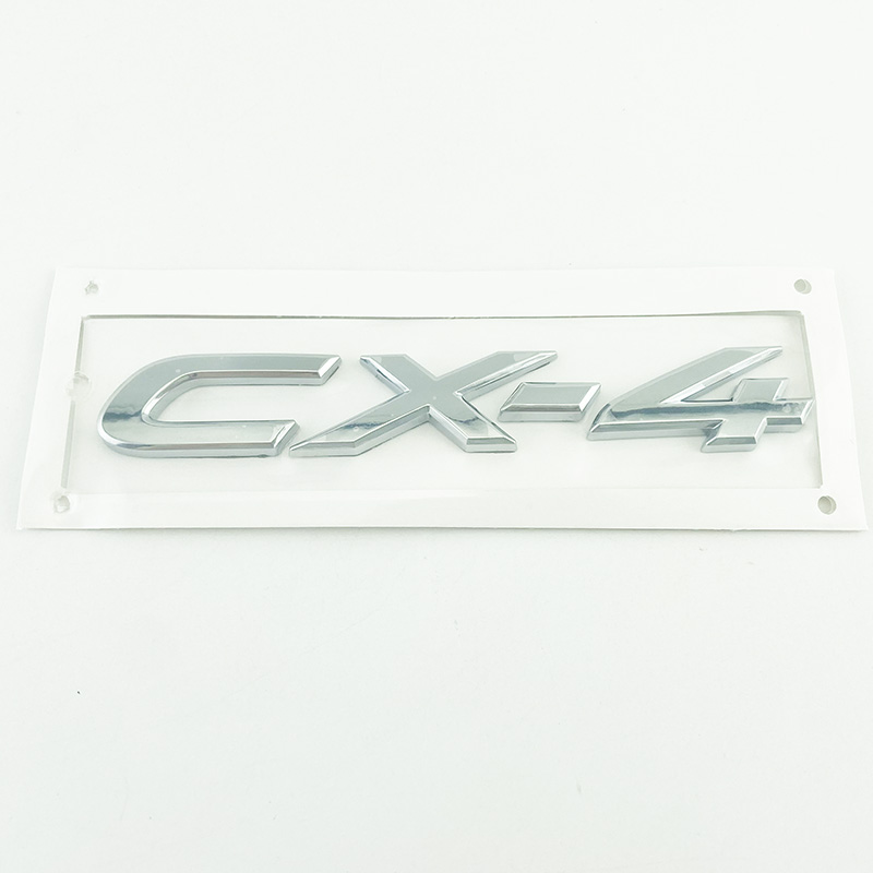 16-18款一汽轿车马自达CX-4车标 老款CX-4后备尾箱英文字母贴标志