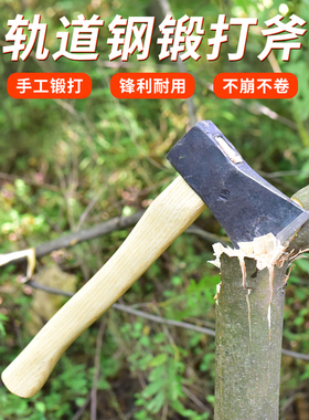 进口德国日本家用砍树砍柴劈柴工具全钢劈柴斧户外精钢斧子木工斧