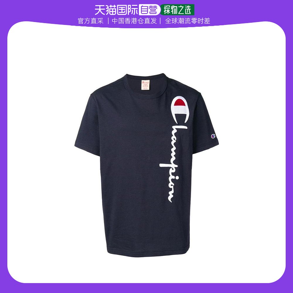 香港直邮Champion logo刺绣T恤 212975