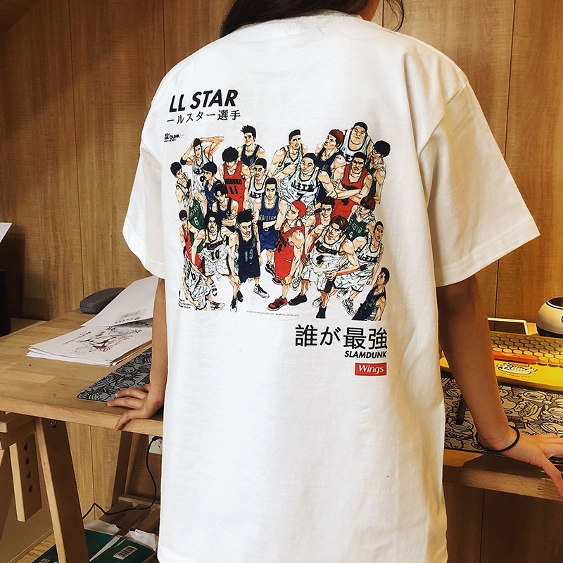 梦话研究所 灌篮高手全国大赛经典合照短袖T恤230g全棉男女动漫
