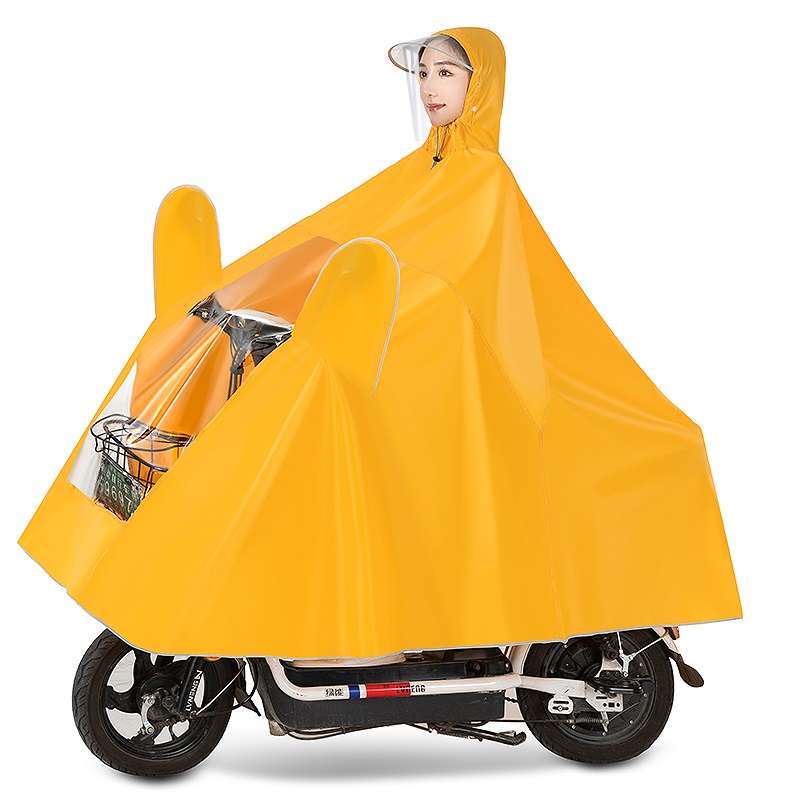 雨衣电动车女款式长款全身防暴雨2021新款外卖骑手成人摩托车雨披