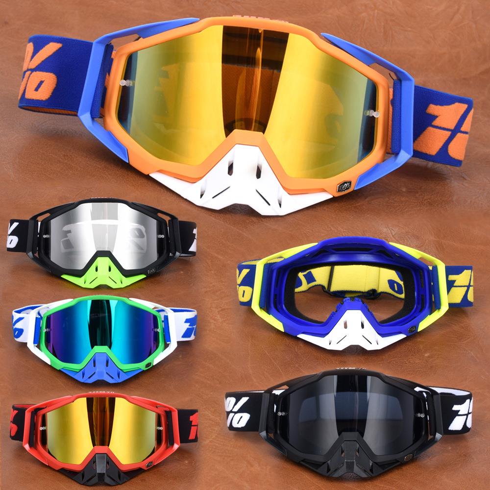 现货PITSCOTTFOX 100%越野摩托车风镜户外骑行眼镜滑雪头盔护目镜