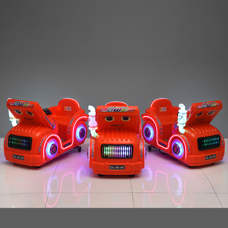厂家直销投币3D互动游戏摇摇车儿童拖拉机商用网红摇摆机小孩玩具