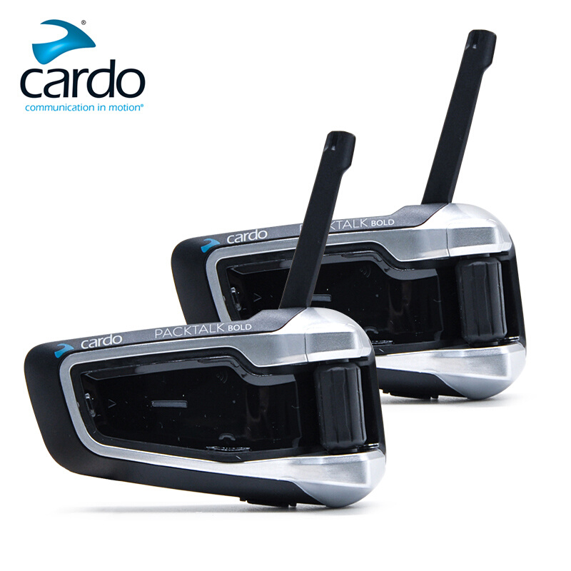 Cardo卡多摩托车头盔蓝牙耳机黑金纪念版机车全盔专用内置对讲机