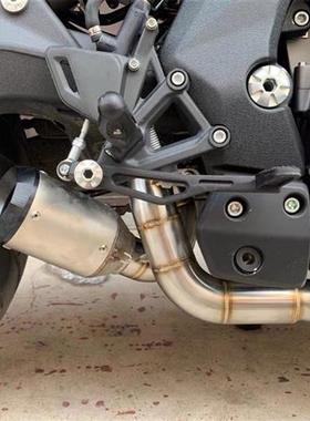 适用于摩托车QJMOTO追600回旋中段改装SRK 赛600回旋中尾段排气管