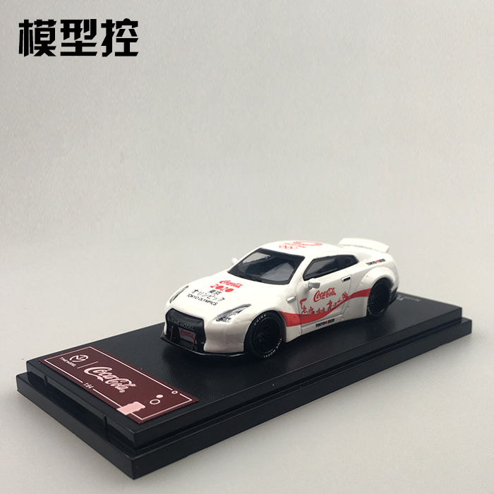TIME MODEL 1:64 GTR 宽体 可口可乐 东京奥运会版 合金 汽车模型
