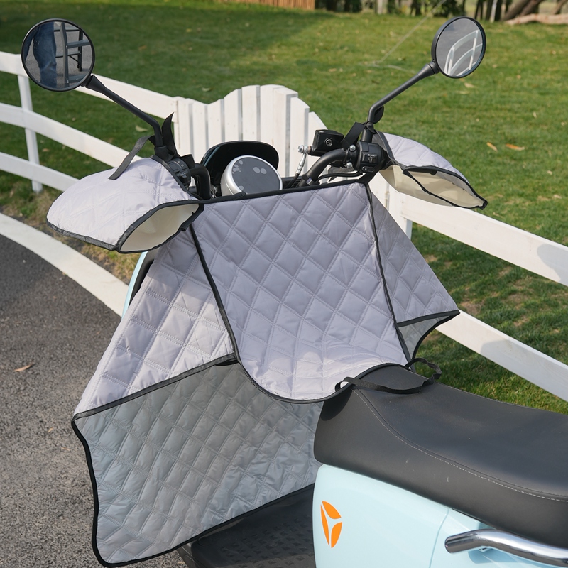 UPF50+】电动车挡风被夏季款遮阳防晒罩电瓶摩托踏板车防水防风罩