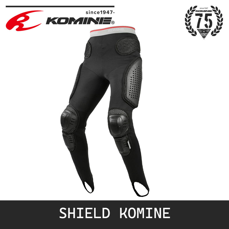 日本KOMINE摩托机车骑行装备防摔护甲裤内穿护膝胯弹力透气SK-612
