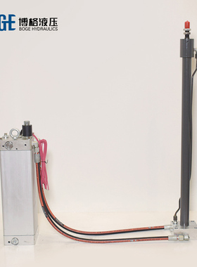 219液压升降柱分体油浸式机芯动力单元路障油缸电机一体液压泵站