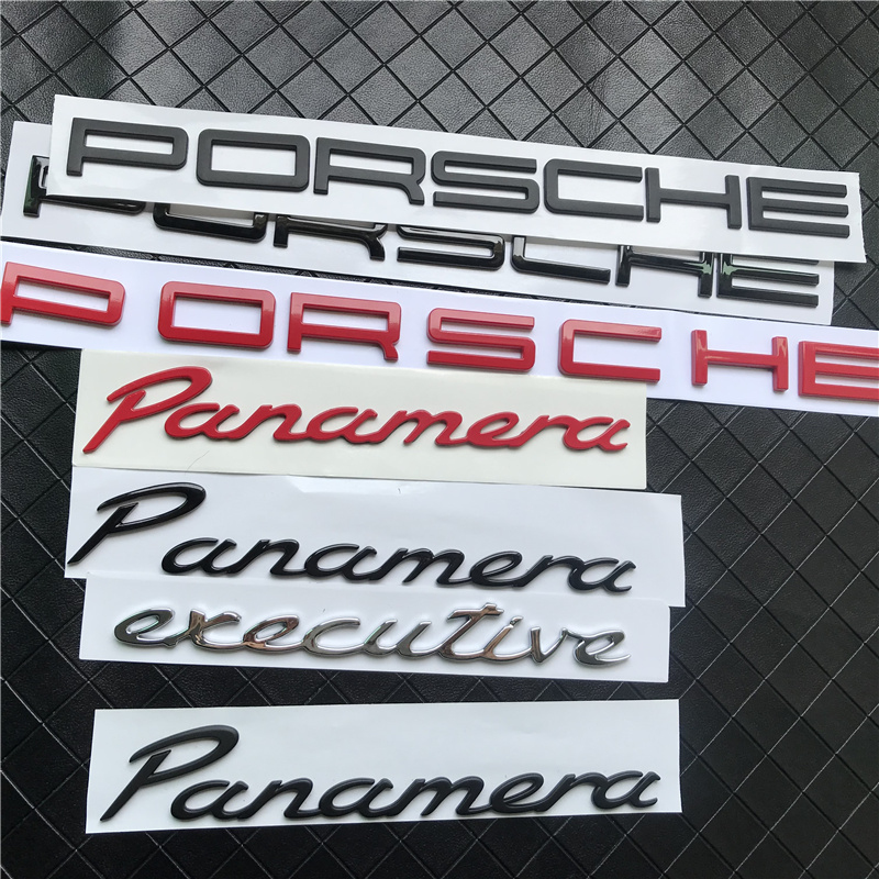 保时捷panamera车标帕拉梅拉改装行政加长侧标后尾箱英文字母标志