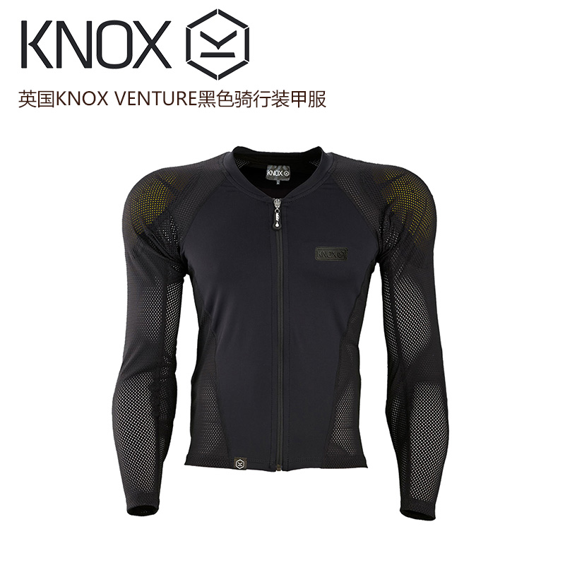 英国Knox摩托车机车夏季网眼黑色骑行服装甲服防摔带护具男女现货