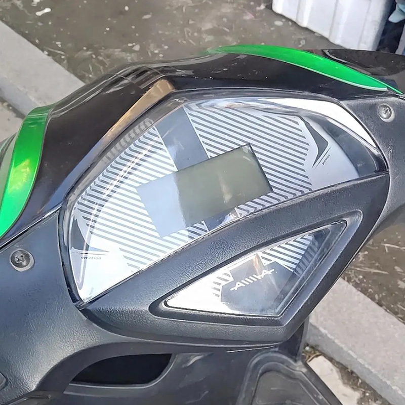 厂家电动车踏板车透明码表上盖 美景摩托车透明仪S表壳仪表罩 咪