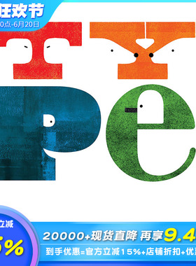 【现货】【2016克莱奥银奖】字体Typefaces 3-6岁孩子学前教育趣味字母绘本 英文原版 艺术启蒙从ABC开始学起【善优童书】