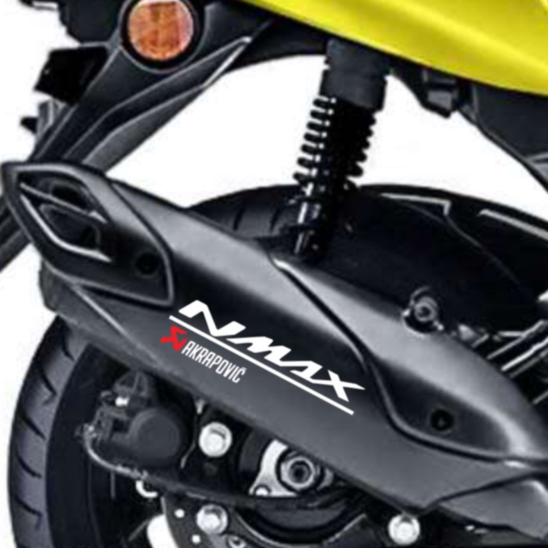 个性摩托车贴花适用雅马哈NMAX155贴纸创意排气反光贴潮流车身贴