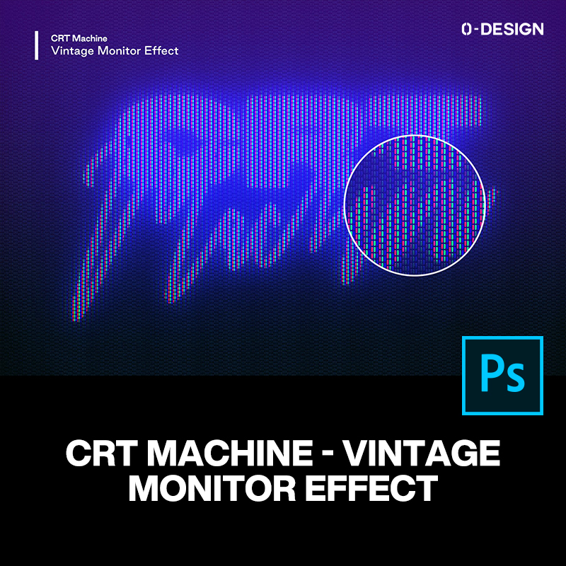 潮流复古怀旧电子CRT显示器像素logo屏幕ps样机素材特效生成模板