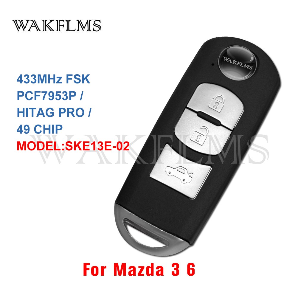 SKE13E-02 For Mazda 3 6 Mazda3 Mazda6 2017 2018 2019 433MHz