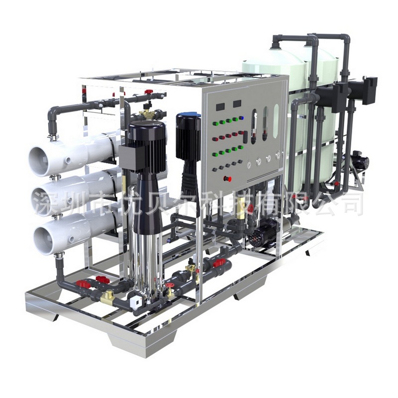 厂家供应5TPH反渗透系统 全自动工业净水设备 直饮水设备