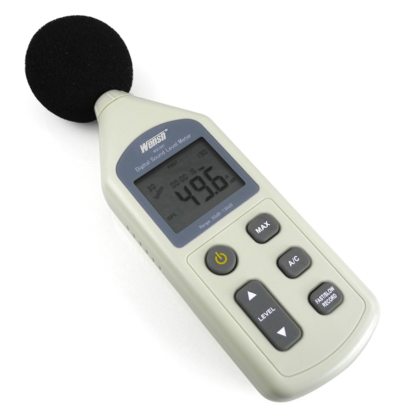 包邮万胜通高精度分贝仪声级计噪声大小dB值噪音扰民检测仪WS1361