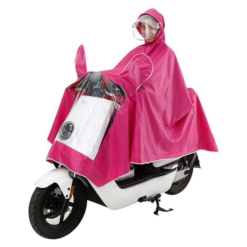 电动摩托车雨衣成人电瓶车骑行男单人双人女加大加厚防水雨披母子