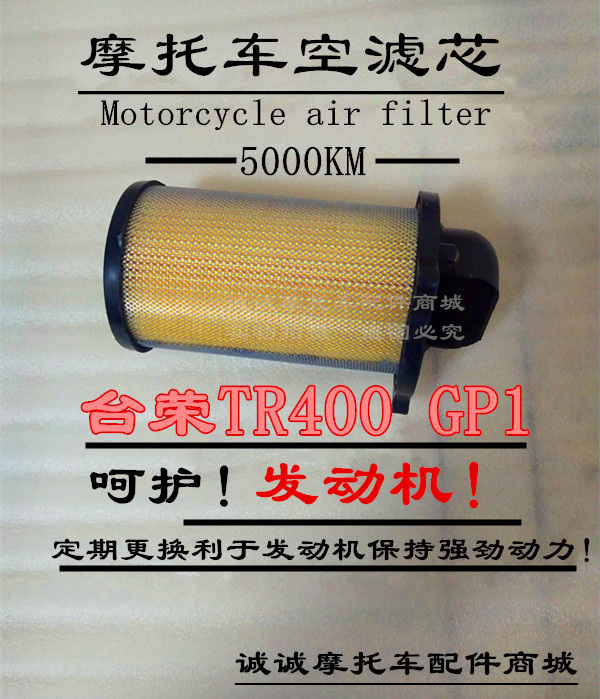 台荣SY400 GP-1 TR200 GP2摩托车原装空滤芯气防尘滤芯防尘保养品