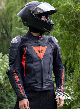 丹尼斯super speed 4摩托车骑行服男四季驼峰钛合金防摔透气皮衣