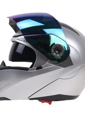 JK-105头盔JIEKAI揭面盔摩托车头盔电动车头盔四季通用代发