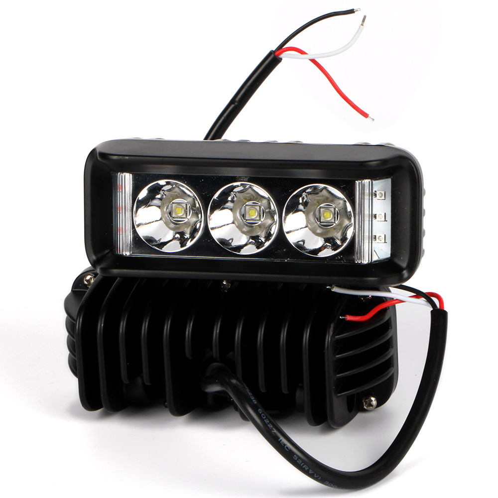 10-30V聚光左右爆闪加长亮适用于汽车摩托车高亮检修灯工作灯