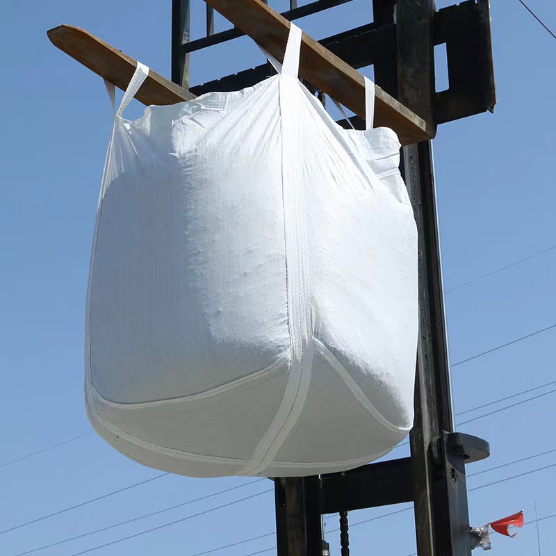 全新吨袋吨包袋1吨2吨白色加厚太空袋编织袋吊装包污泥固废集装袋