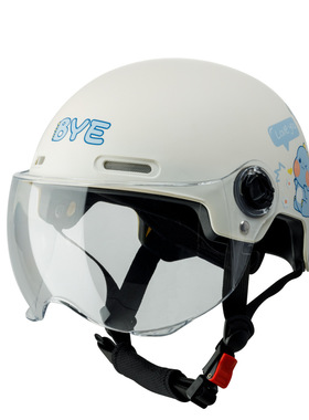 3c认证摩托车头盔小迷龙卡通儿童安全帽夏季卡通半盔