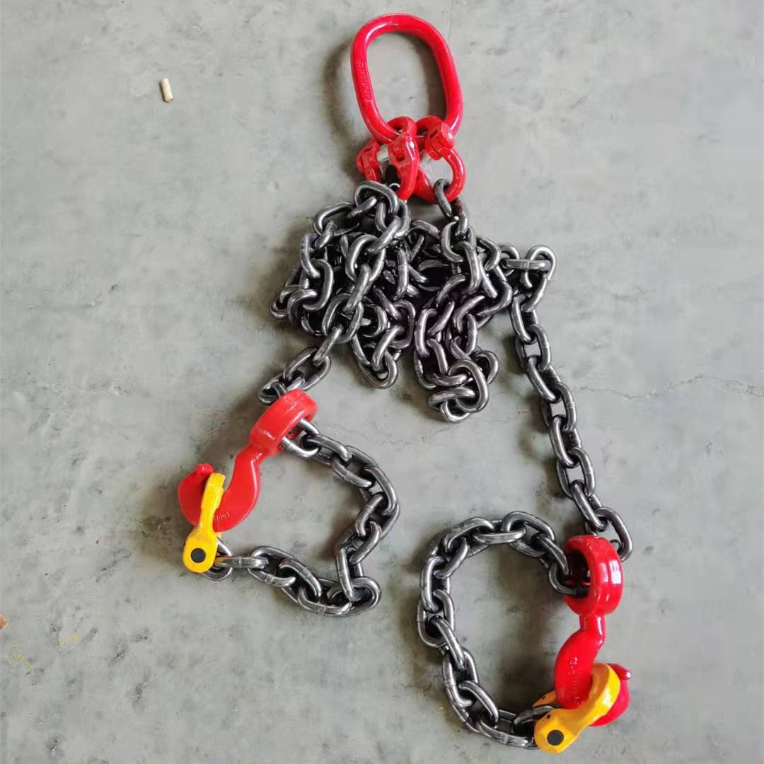 转勃钩欧姆环起重链条吊钢筋吊索具捆绑钩链条卸扣套圈吊具接头环