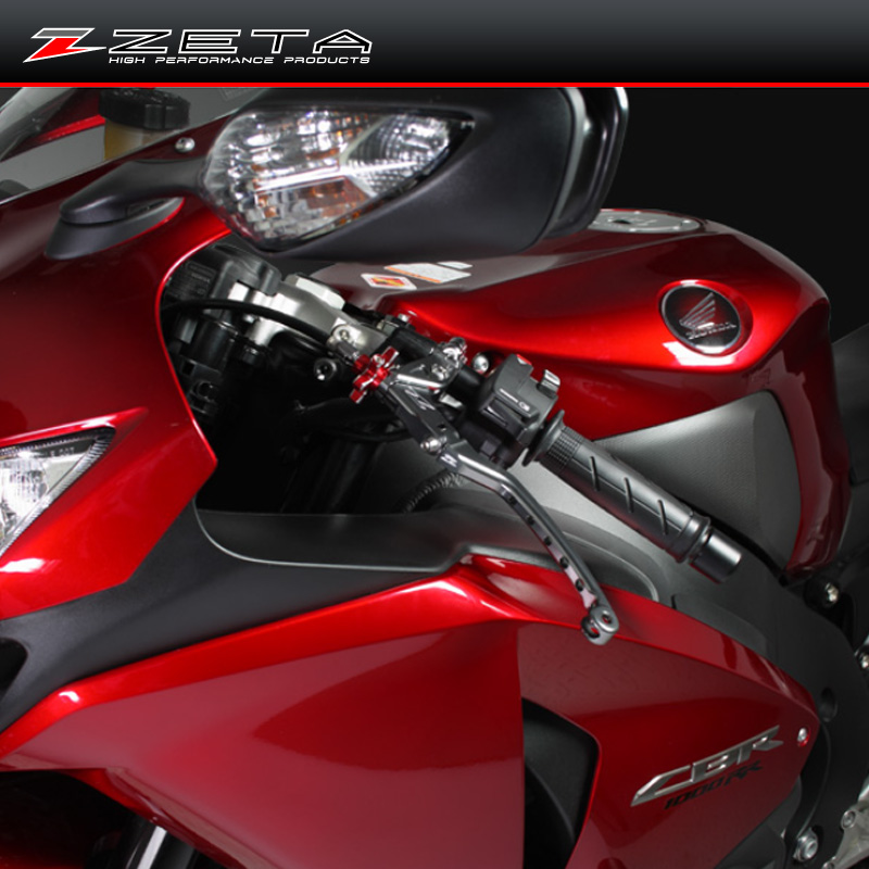 日本zeta摩托车离合器手柄跑车可折叠CNC赛车配件符合FIM规定34指
