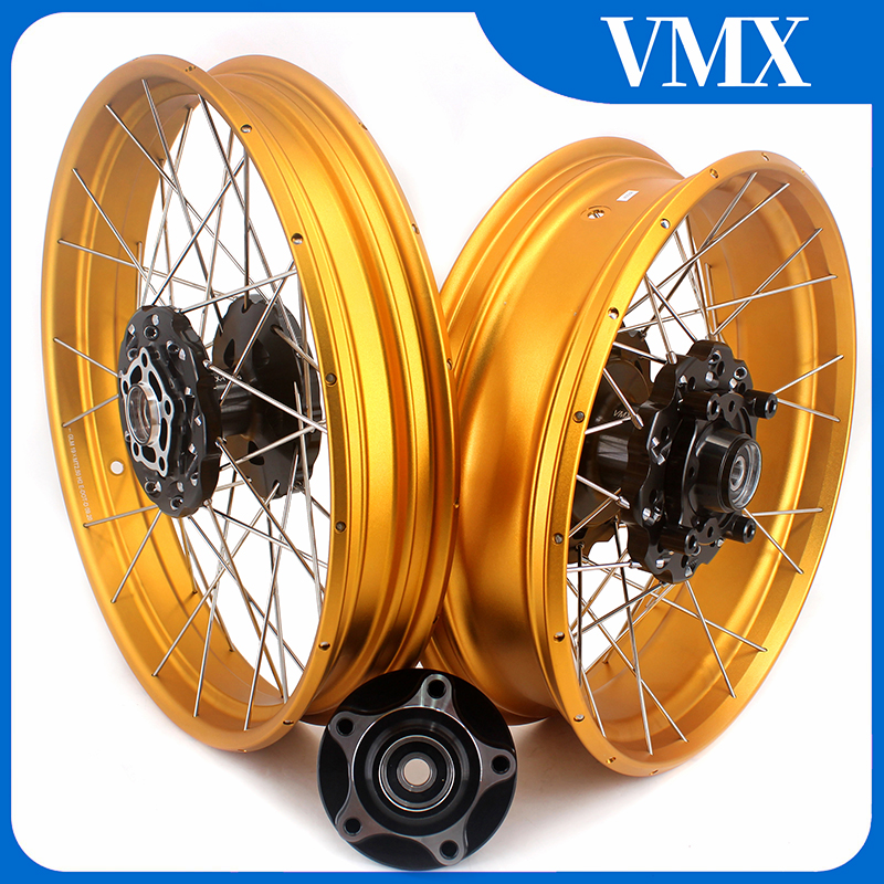 VMX斜拉式真空辐条轮辋适配本田CB500X摩托车轮组本田CL300 19/17