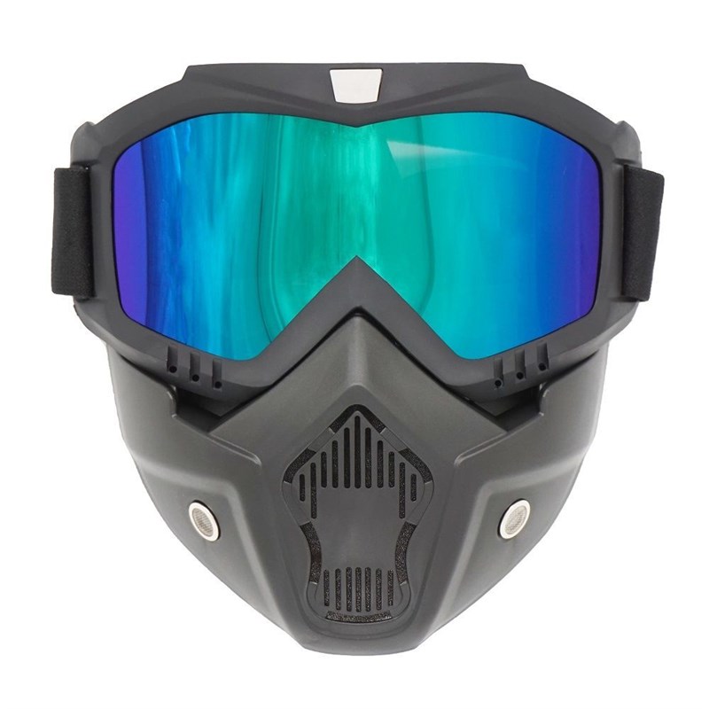冬季骑行防风镜面罩防尘防沙面具摩托车眼镜电焊防护罩焊工防烤脸