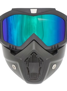 冬季骑行防风镜面罩防尘防沙面具摩托车眼镜电焊防护罩焊工防烤脸