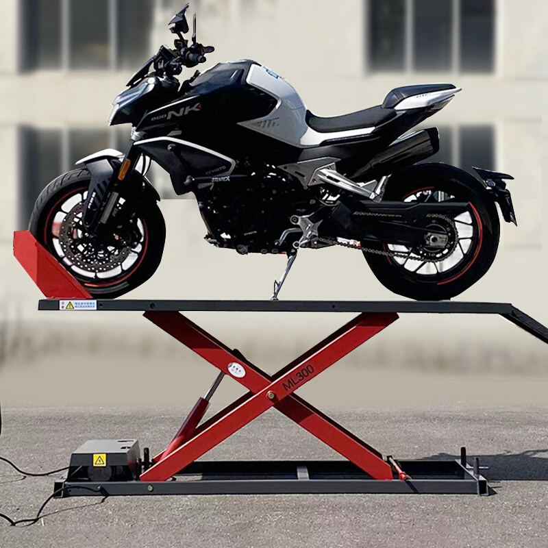 小排量电动维修平台踏板品质摩托车升降台液压千斤顶电动车举升机